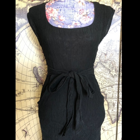 Anthropologie boho abbey gauzy cap sleeve waist tie cropped jumpsuit. Size 2 - Picture 7 of 11